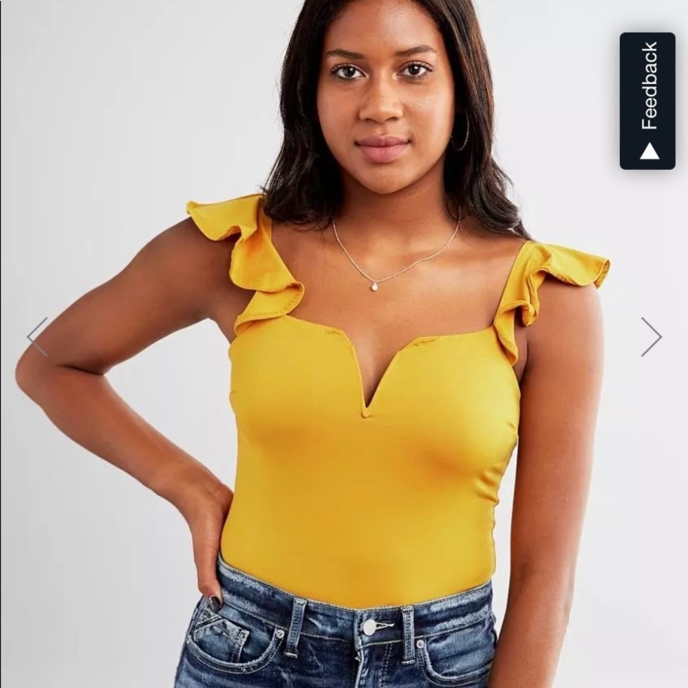NWOT Willow and Root off the shoulder bodysuit